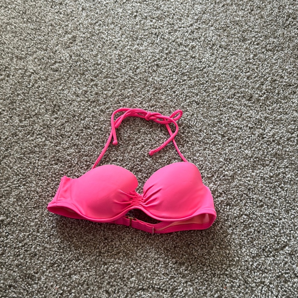 Vibrant Pink Bikini Top